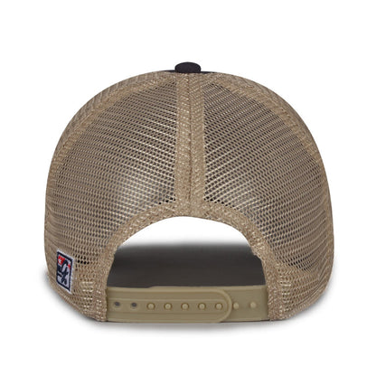 SMU Mustangs Split Bar Trucker, alternate view 1