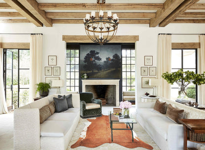 Solid Brown Cowhide Rug #A33914
