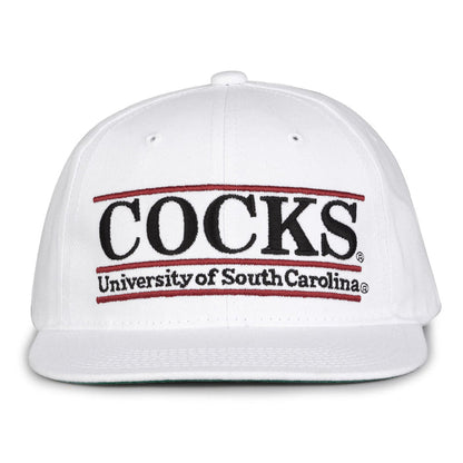 Retro Bar Snapback - White