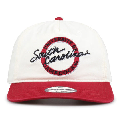 South Carolina Gamecocks Original Circle Snapback, front view