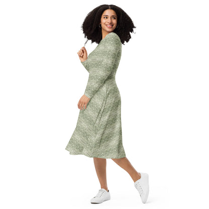 Spanish Moss Midi Dress | Afrocentric Fashion & Queer Style