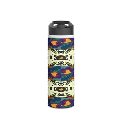 Spider Granma's Love Village Slender Water Bottle
