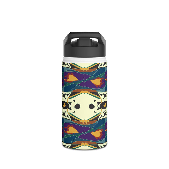 Spider Granma's Love Village Slender Water Bottle