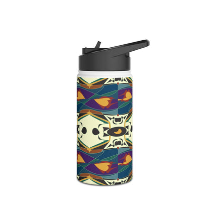 Spider Granma's Love Village Slender Water Bottle