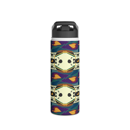 Spider Granma's Love Village Slender Water Bottle