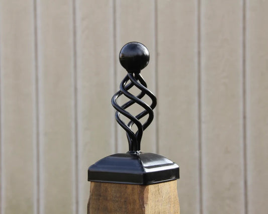 Madison Iron and wood – Metal Décor – Home Improvement – Home décor – Post Caps – Outdoor Décor