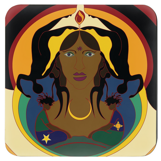 Spirit Mama Coaster | Black Queer Home Decor