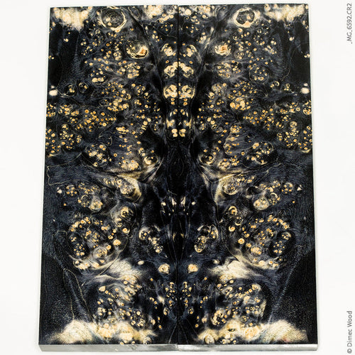 Stabilized box elder burl wood panels