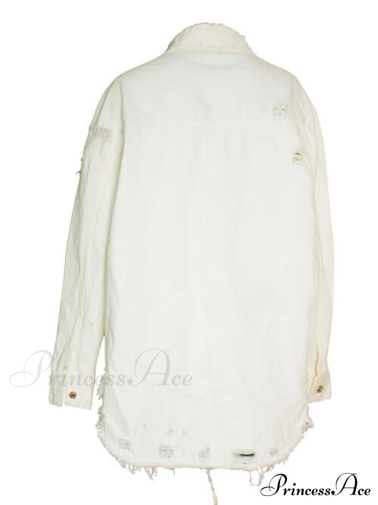 Star Jacket With Denim Pockets