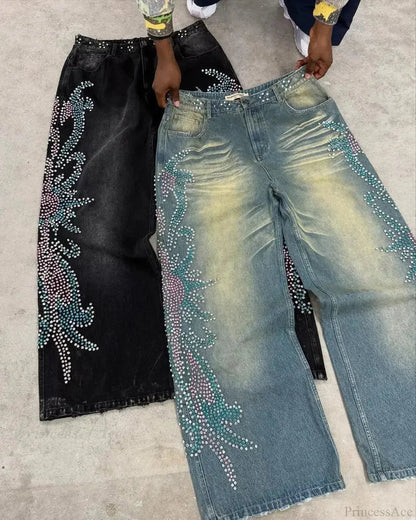 Stonework Medieval Stitched Loose Pant