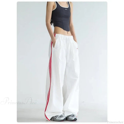 Striped Vintage Y2K Women Sweatpants Pants