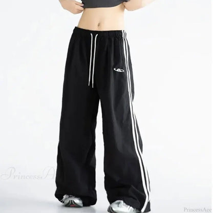 Striped Vintage Y2K Women Sweatpants Pants