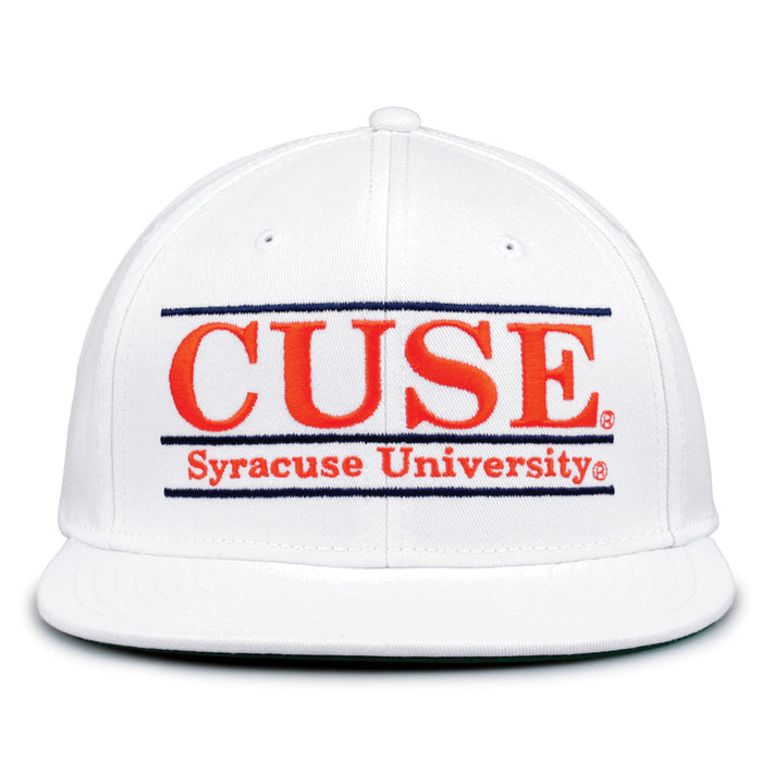 Retro Bar Snapback - White