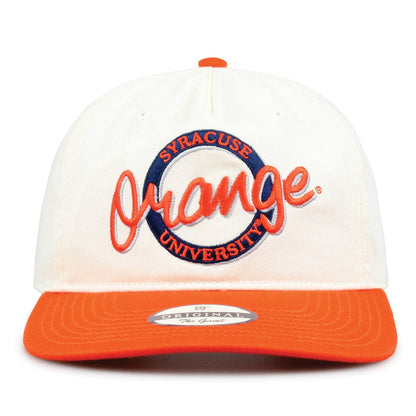Syracuse Orange Original Circle Snapback, front view