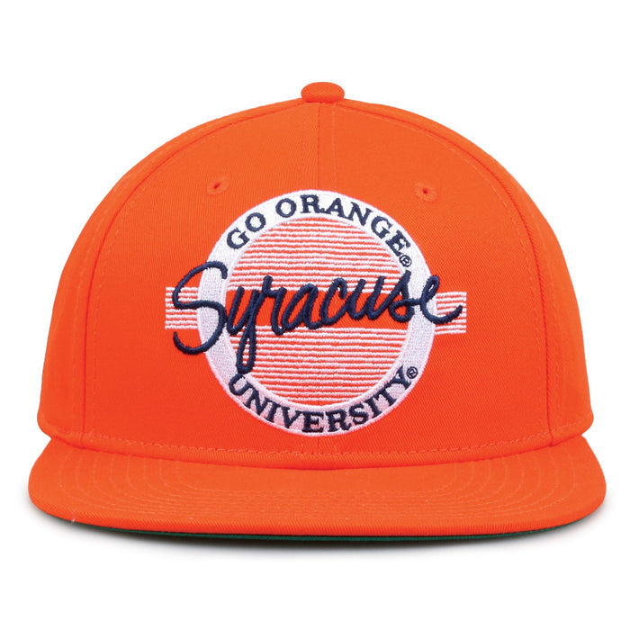 Syracuse Orange Retro Circle Snapback - Orange, product view