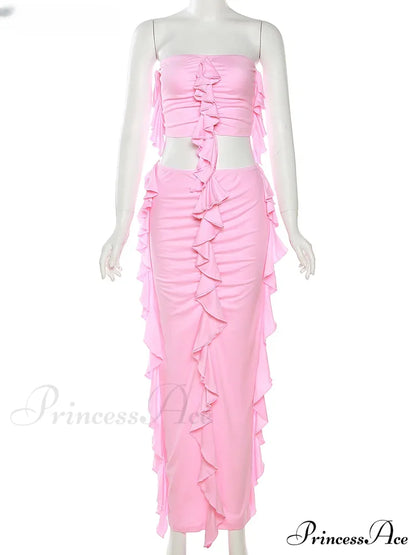 Tassel Birthday Party Outfits Maxi Dress