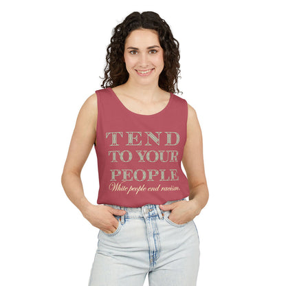 Tend To Your People Tank Top | Black Community Love