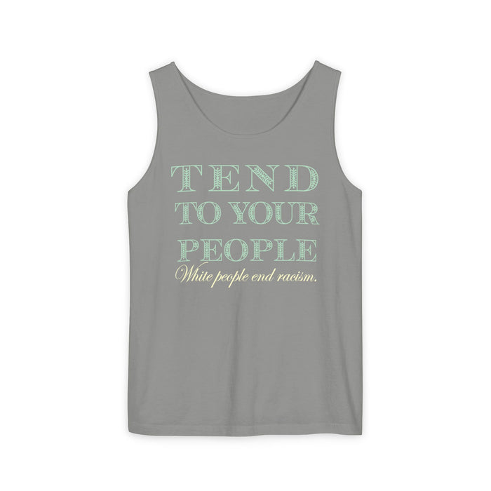 Tend To Your People Tank Top | Black Community Love