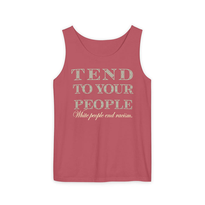 Tend To Your People Tank Top | Black Community Love
