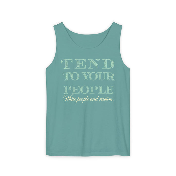 Tend To Your People Tank Top | Black Community Love