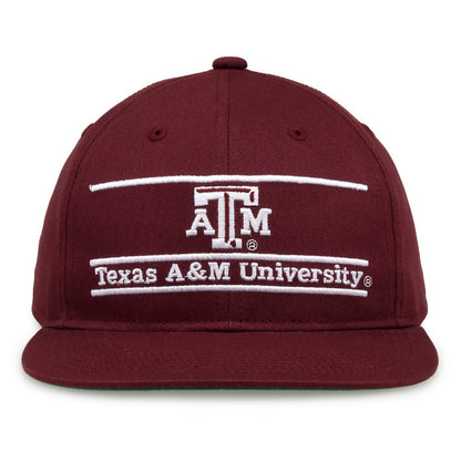 Retro Bar Snapback - Maroon