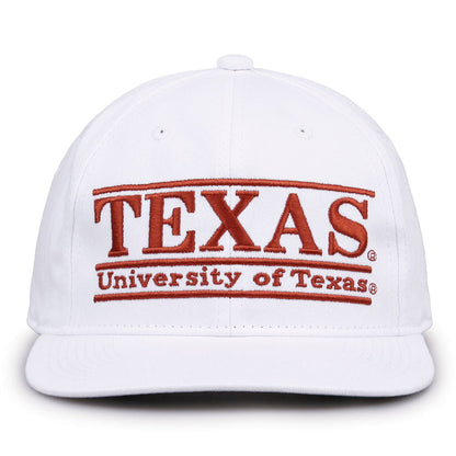 Retro Bar Snapback - White