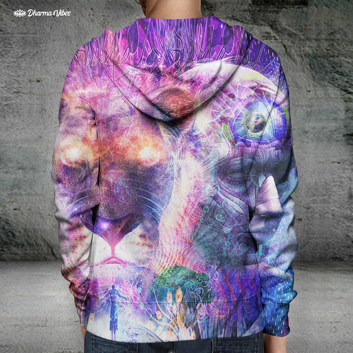 The Beauty of it All by Cameron Gray Visionary Hoodie