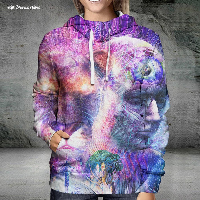 The Beauty of it All by Cameron Gray Visionary Hoodie