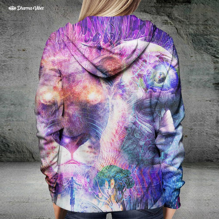 The Beauty of it All by Cameron Gray Visionary Hoodie