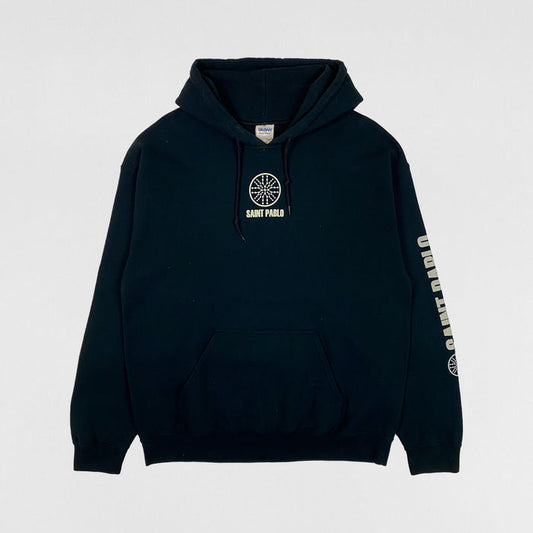 The Life of Pablo 2016 Saint Pablo Logo Hoodie In Black