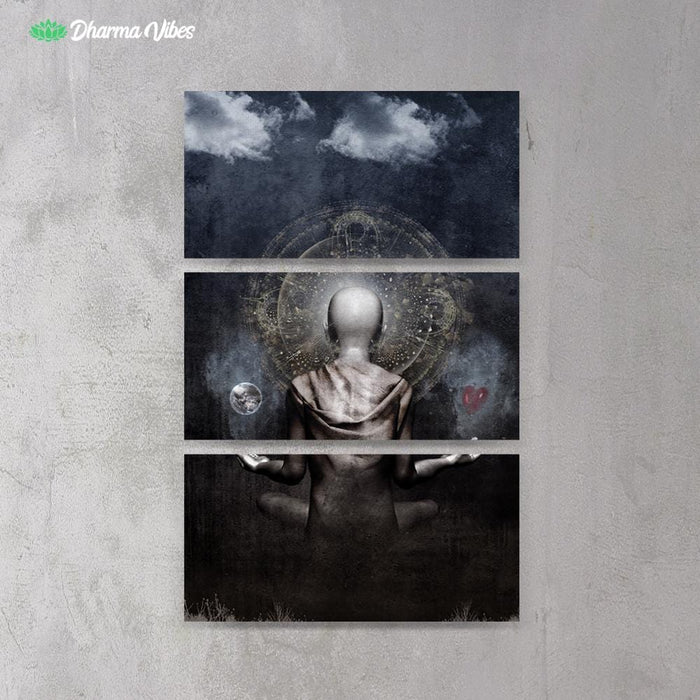 The Projection by cameron Gray 3-Piece Canvas