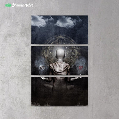 The Projection by cameron Gray 3-Piece Canvas