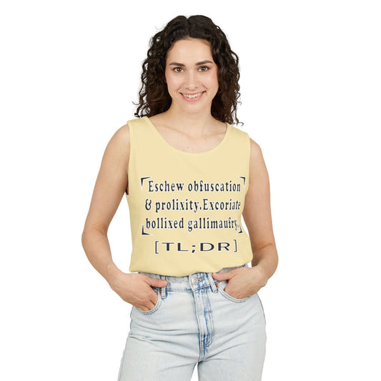 [TL;DR] Tank Top | Black Queer Affirmation