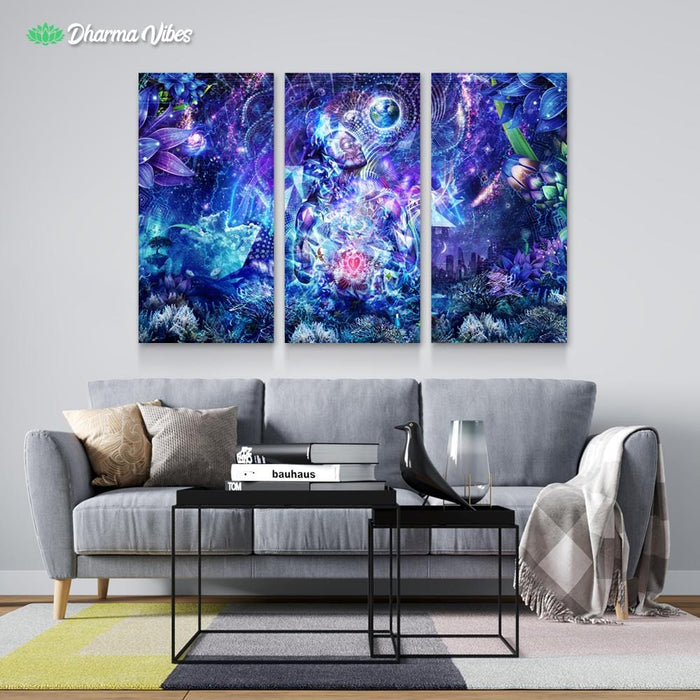 Transcension by Cameron Gray 3-Piece Canvas
