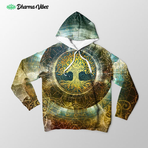 Tree Of Life Energies by Mcashe Hoodie
