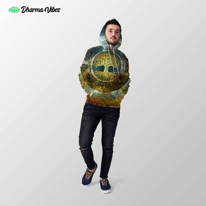 Tree Of Life Energies by Mcashe Hoodie