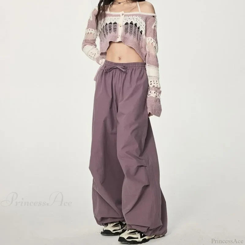 Trendy Loose Workwear Cargo Pants