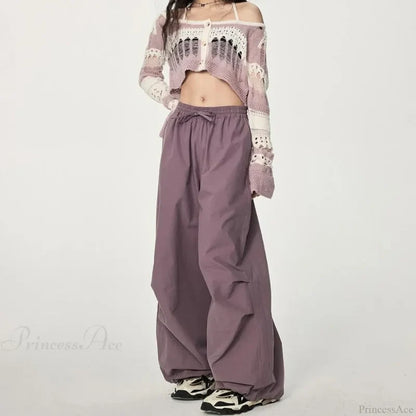 Trendy Loose Workwear Cargo Pants