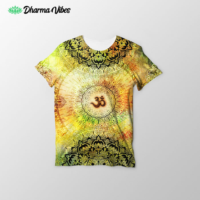 Tropical OM mandala by McAshe Shirt