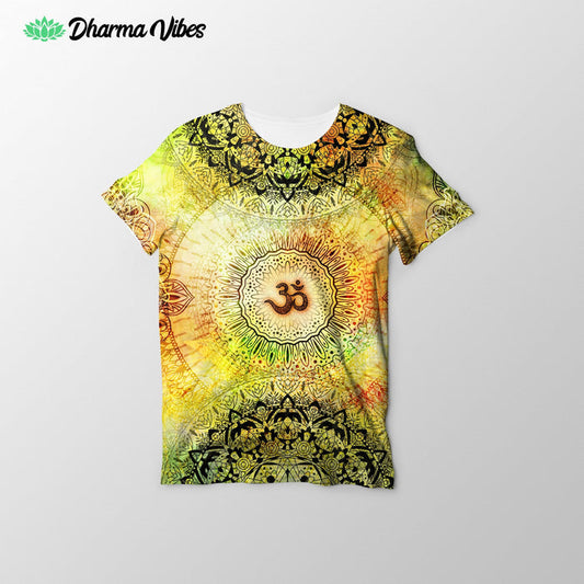Tropical OM mandala by McAshe Shirt