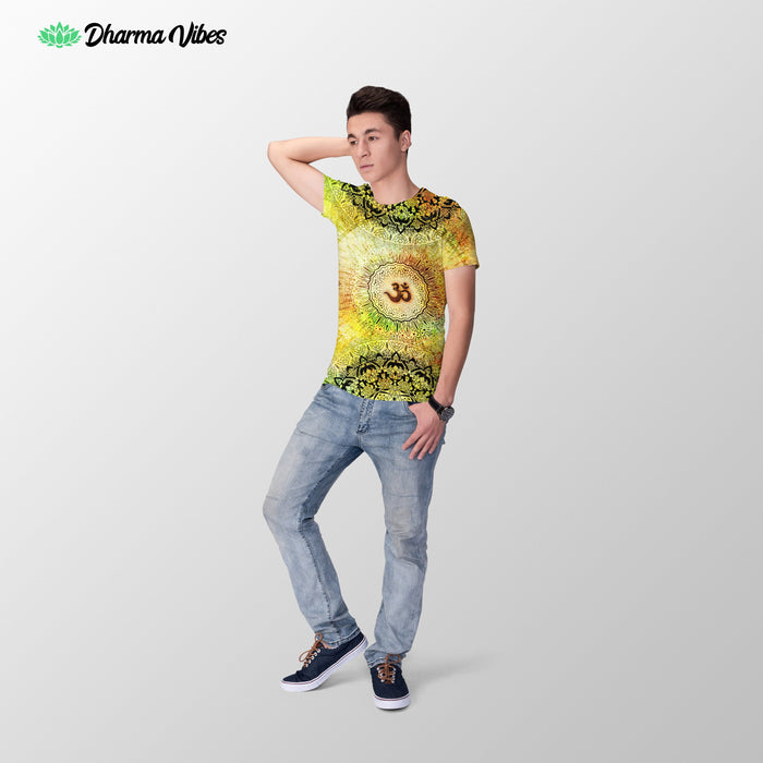 Tropical OM mandala by McAshe Shirt