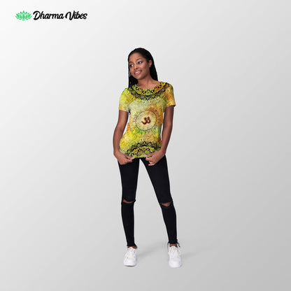 Tropical OM mandala by McAshe Shirt