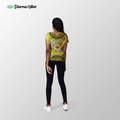 Tropical OM mandala by McAshe Shirt