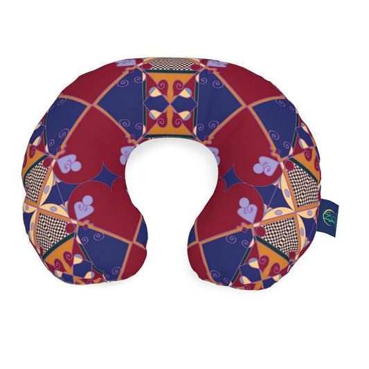 Ujamaa Neck Pillow | Afrocentric Travel Accessories