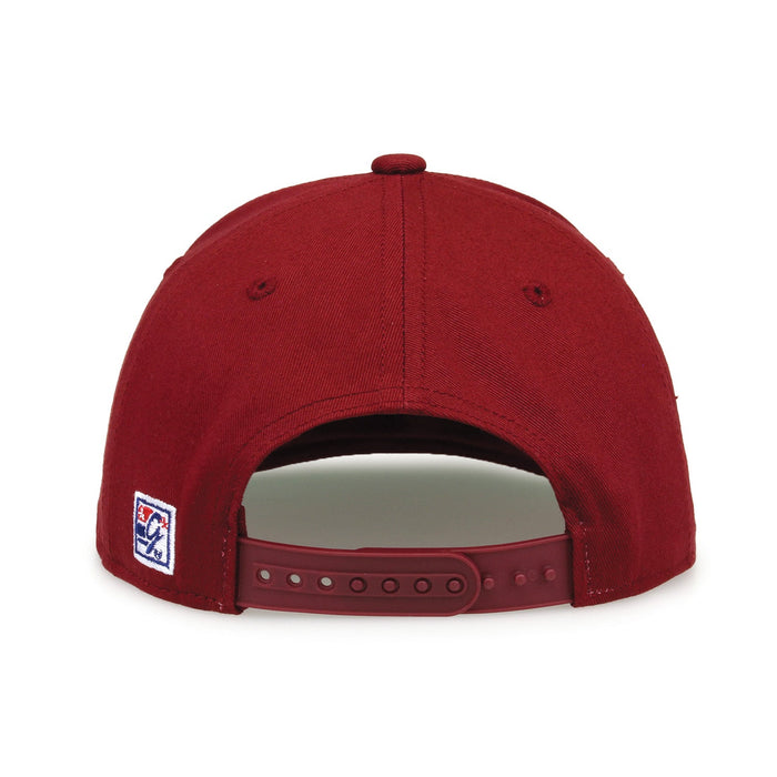 USC Trojans Retro Circle Snapback - Cardinal, alternate view 3