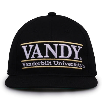 Retro Bar Snapback - Black