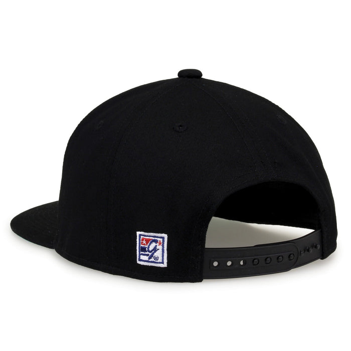 Vanderbilt Commodores Retro Circle Snapback - Black, rear view