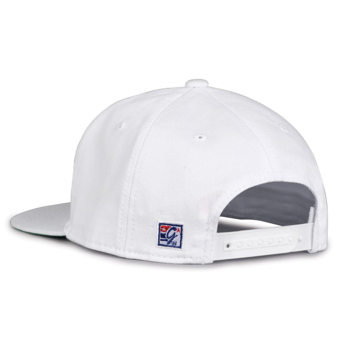Vanderbilt Commodores Retro Circle Snapback - White, rear view