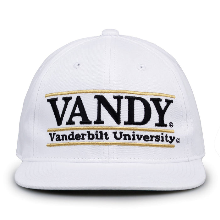 Retro Bar Snapback - White