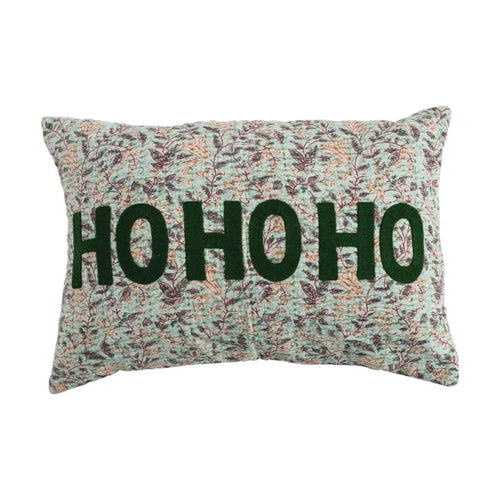 Voile Pillow with Suzani Pattern, Hand-Embroidered